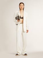 Soul Star in black velvet with white leather heel tab - Image 6