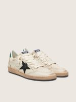 Men's Ball Star with black leather star and green leather heel tab - Image 2