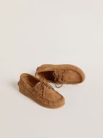 Young Cruise loafer in light brown suede - Image 2