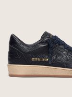 Men's Ball Star in navy-blue leather with tone-on-tone leather star - Image 3