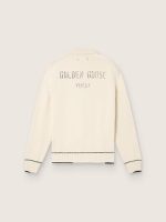 Men's polo shirt in white cotton - Image 2