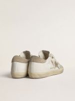 Women's Super-Star LTD with beige suede star and heel tab and floral embroidery - Image 4