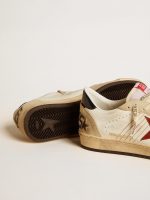 Men's Ball Star LTD in nappa leather with red leather star and leather heel tab - Image 3
