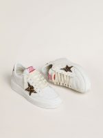 Ball Star with leopard pony skin star and black laminated leather heel tab - Image 2