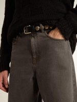 Men's dark gray jeans in twist crease-wash denim - Image 5