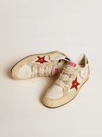 Men's Ball Star LTD in nappa leather with red leather star and leather heel tab - Image 2