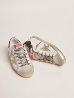 Women's Super-Star with blue heel tab and Swarovski crystal star - Image 2