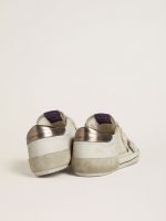 Men's Super-Star LTD in suede with brown leather star and metallic leather heel tab - Image 4