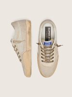 Women's Super-Star LAB in mesh with beige suede star - Image 3
