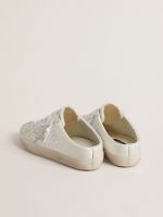 Women's Super-Star Sabot LTD with gray suede star and Swarovski crystals - Image 4