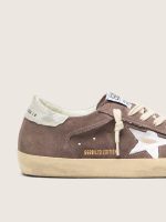 Women's Super-Star LTD in lavender suede with silver star - Image 5