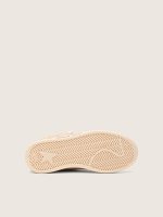 Ball Star Young in beige suede with red star and light blue heel tab - Image 5