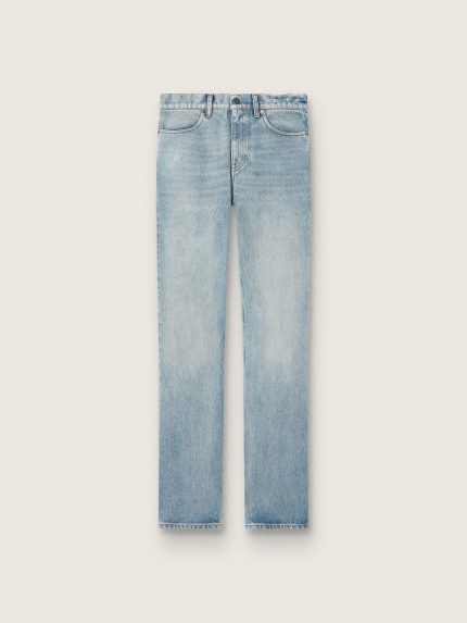 Women's light blue denim jeans