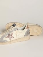 Ball Star in nappa with glitter star and metallic heel tab - Image 2