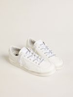 Swarovski laces with contrasting gray logo - Image 3