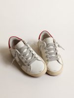 Super-Star Junior with suede star and red leather heel tab - Image 2