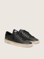 Men's Stardan in total black leather - Image 2