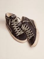 Men's Slide black with studs - Image 2