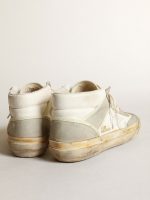 Men's Mid Star with ice-gray suede inserts and white star - Image 4