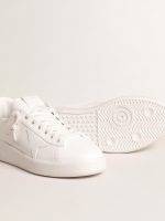 Purestar with white bio-based star and mat green leather heel tab - Image 3