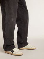 Men's Ball Star with black leather star and green leather heel tab - Image 3