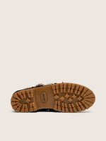 Women's Cruise loafers in black waxed suede with black hiking laces - Image 5