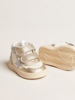 June Junior in nappa and metallic leather inserts with glitter star - Image 3