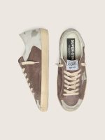 Women's Super-Star LTD in lavender suede with silver star - Image 4