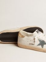 Men's Super-Star with suede star and platinum snake-print leather heel tab - Image 3