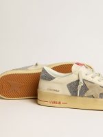 Men's Stardan in suede with sand star and Swarovski crystal inserts - Image 4