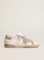 Men's Super-Star with gray suede star and heel tab