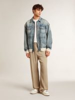 Men's Forty2 with pink star and white leather heel tab - Image 6