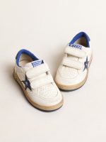 Ball Star Young with blue metallic leather star and heel tab - Image 2