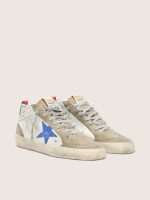 Men's Mid Star with blue leather star and dove-gray suede inserts - Image 2