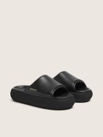Men's Space-Star slip-ons in black leather - Image 2
