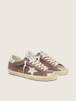 Women's Super-Star LTD in lavender suede with silver star - Image 2