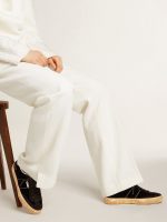 Soul Star in black velvet with white leather heel tab - Image 3