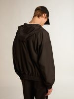 Black windbreaker with hood - Image 5
