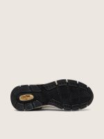 Women's Dad-Star in suede and mesh with white leather star and beige leather heel tab - Image 5