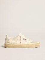 Soul Star in white nappa leather with white leather star
