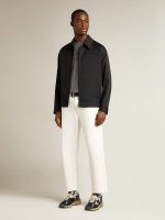 Men's white denim pants - Image 3