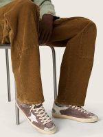 Men's Super-Star LTD in lavender suede with silver star - Image 3