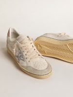Ball Star with glitter star and pink suede heel tab - Image 4