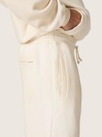 Star unisex sweatpants in vintage white fleece - Image 4