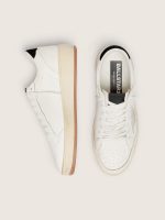 Ball Star with ice-gray suede star and glossy black leather heel tab - Image 4