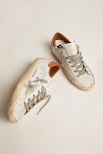Men's Super-Star sneakers with suede star and brown heel tab - Image 2