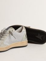 Ball Star Young in glitter with ice-gray suede inserts - Image 3