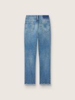 Women's cropped flared jeans with medium wash - Image 2
