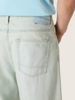 Men's jeans in light blue denim - Image 4