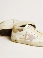 Super-Star Young with lilac leather star and glitter heel tab - Image 3